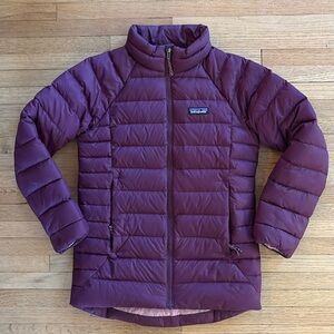 Girls Patagonia Drop-tail Down Jacket M (10)